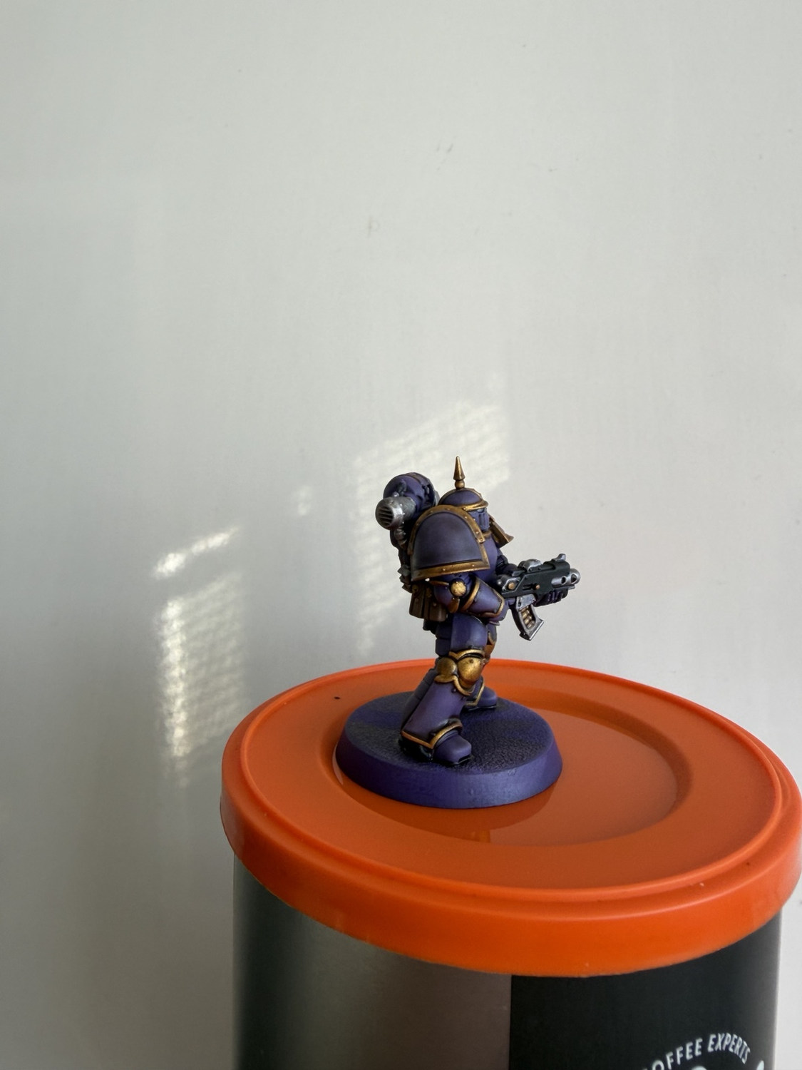 Step 11: Emperor's Children Mk III miniature after Marine Juice shade — reference view 1