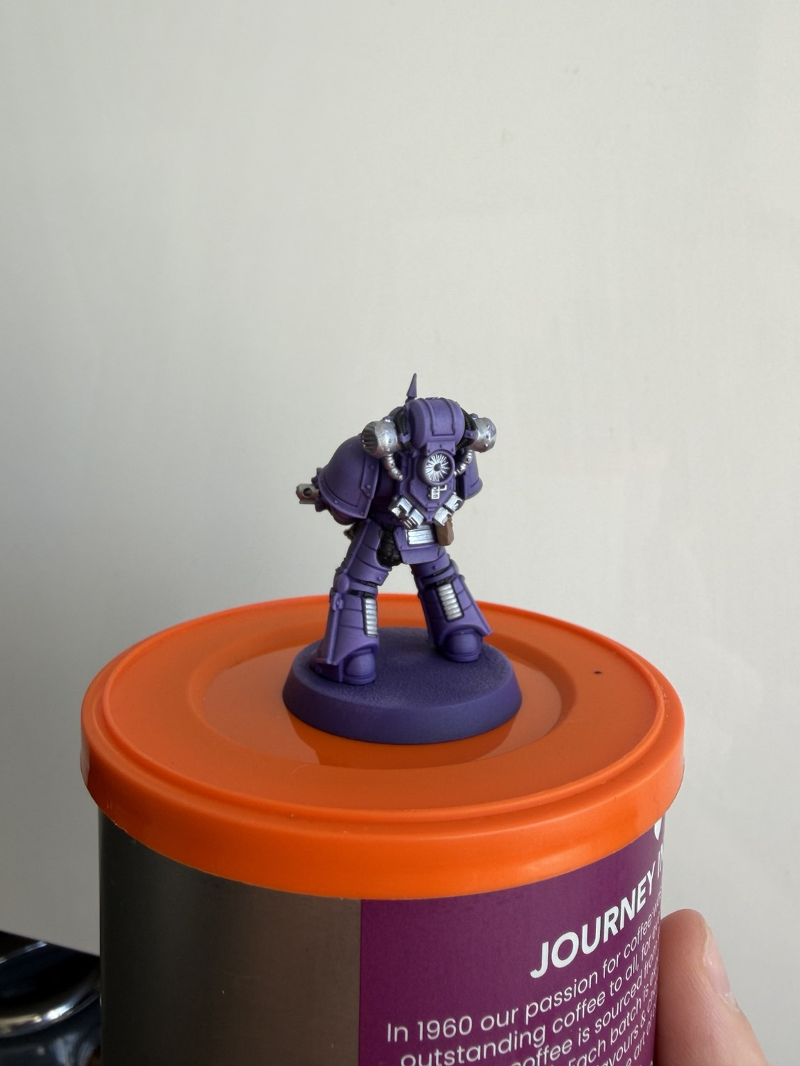 Step 7: Emperor's Children Mk III miniature with silver TMM — reference view 1