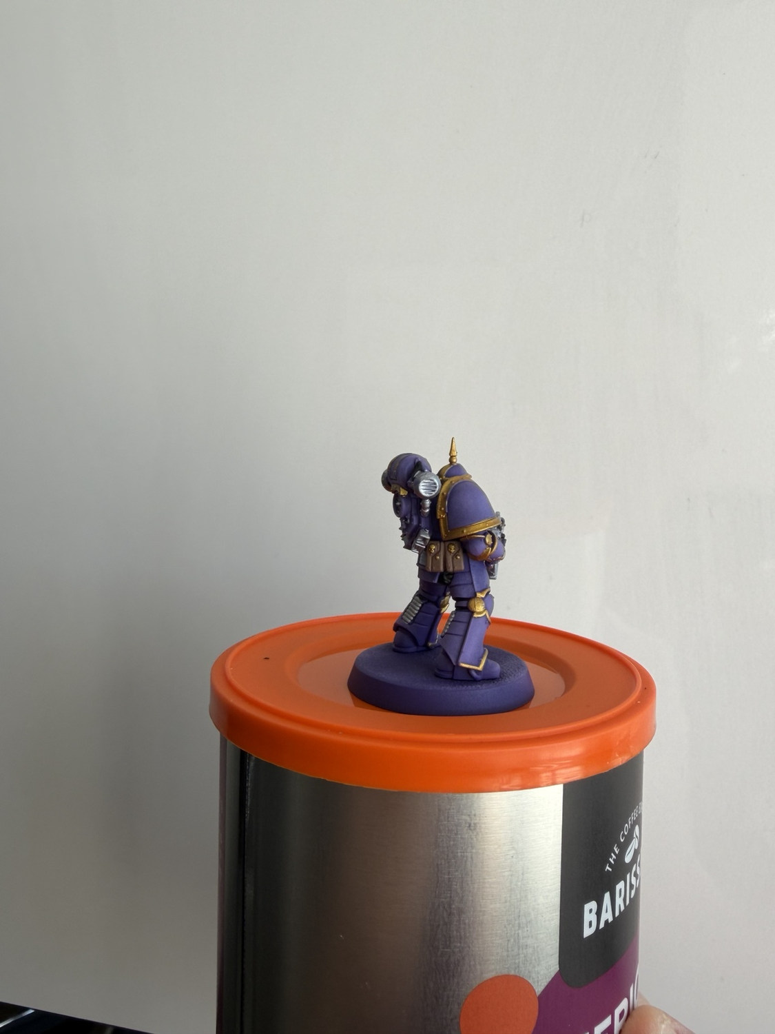 Step 8: Emperor's Children Mk III miniature with gold TMM trim — reference view 2