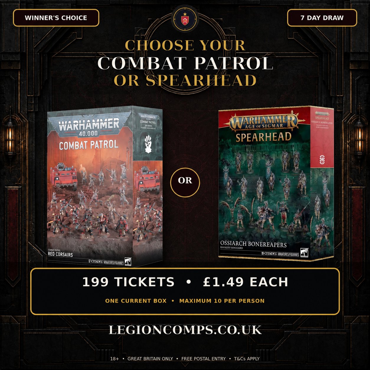 Choose Your Combat Patrol or Spearhead