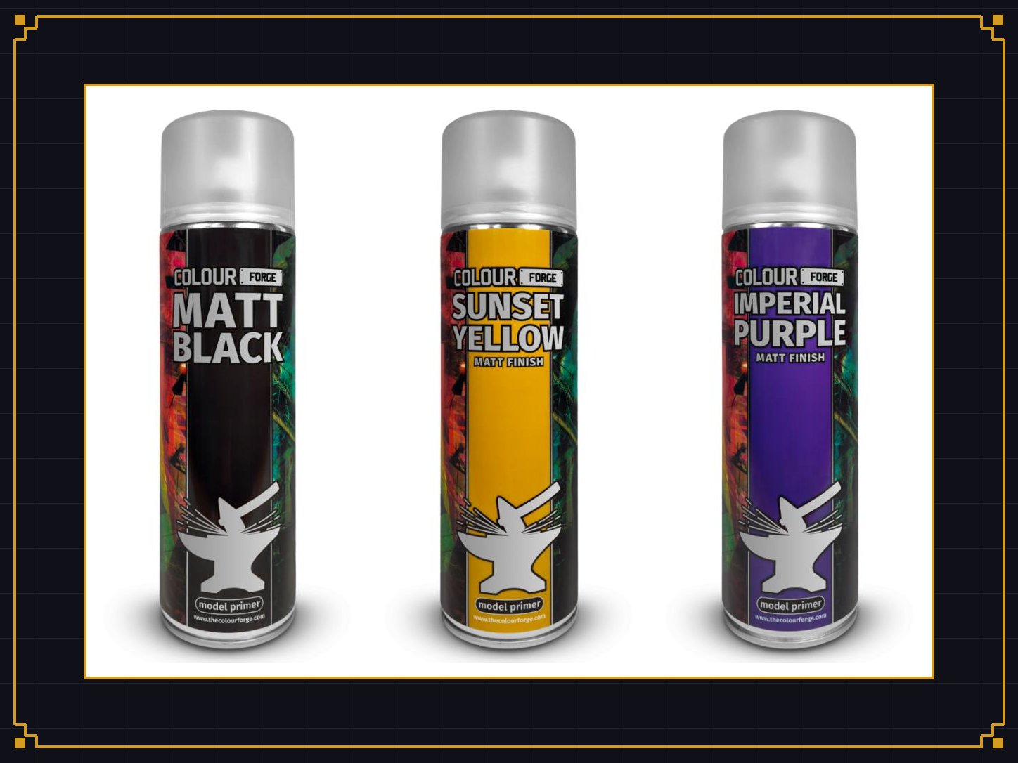 CHOOSE 3 COLOUR FORGE PRIMERS