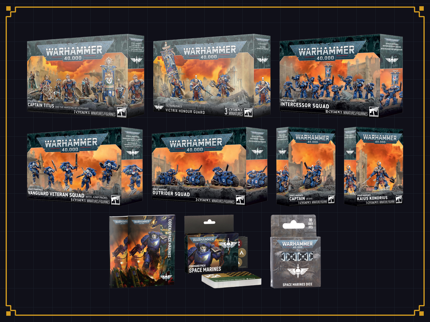 ULTIMATE SPACE MARINES RELEASE HAUL