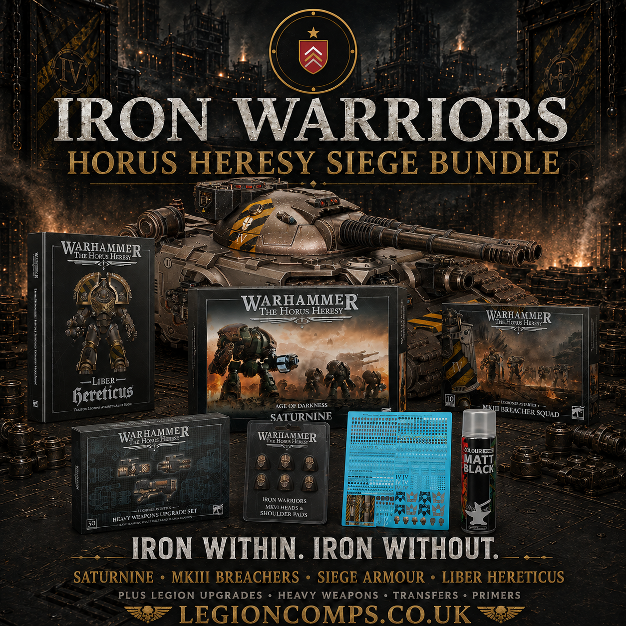 Build Your Legion: Iron Warriors Siege Host
